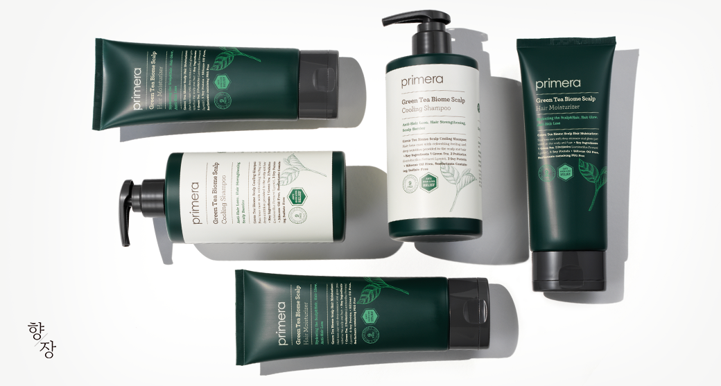 그린티 바이옴 스칼프 쿨링 샴푸 프리메라 한국